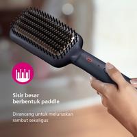 Gambar Philips Heated Brush 5000 | Sisir Catok | Rambut Lurus Alami dengan Argan Oil dan Ionic Tech| BHH885/00 dari Philips Authorized Distributor undefined 5 Tokopedia