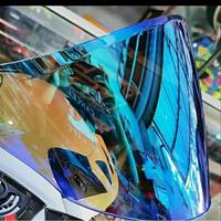 Gambar Stiker skotlet kaca helm, skotlet kaca mobil,skotlet iridium lebar 20cm dari raflijr undefined 5 Tokopedia