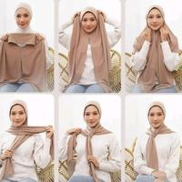 Gambar kerudung instan terbaru/hijab instan segi 3 citra kirana/hijab segi 3 instan jersey premium citra kirana premium quality/hijab instan terbaru warna terlengkap dari Pirsashop undefined 1 Tokopedia