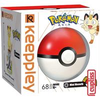 Gambar QMAN Keeppley B0103 Mini Meowth Poke Ball Pokemon Bricks Balok Asia Mainan Keepplay dari Cupliss undefined 1 Tokopedia