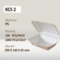 Gambar Sterofoam/Styrofoam Gabus Makanan Lunch Box Tf 2N ( 100 Pcs )/ Foam Bubur Kcs / Styrofoam Kotak Panjang / Sterofoam Bubur Bakmi Nasi Kotak / Foam Bubur Kcs 2 Promo! dari Tropstore undefined 2 Tokopedia