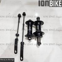 Gambar Hub free Hub ulir / drat SEALED BEARING lubang 36 / 36 hole dengan quick release murah termurah ion bike jogja dari BRAMCARS undefined 1 Tokopedia