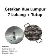 Gambar Cetakan Kue Lumpur 7 Lubang + Tutup dari Dapur Oke undefined 1 Tokopedia