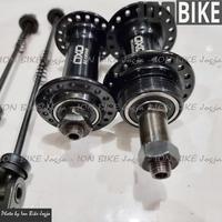 Gambar Hub free Hub ulir / drat SEALED BEARING lubang 36 / 36 hole dengan quick release murah termurah ion bike jogja dari BRAMCARS undefined 4 Tokopedia