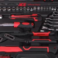 Gambar Maxbuilt Set 96 Pcs Perkakas Mekanik - Hitam Hand Tool Set Alat Perkakas Pertukangan Peralatan Otomotif Bengkel Home Improvement Set Tang Palu Wrench Kunci Pas dari DS Store Tokopedia undefined 4 Tokopedia