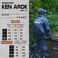 Gambar Sentani Mantel Hujan Setelan Jas Ujan Raincoat Wildshell Anti Rembes - BIRU TOSCA, L dari Syamay undefined 4 Tokopedia