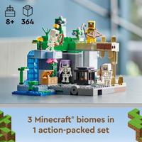 Gambar LEGO Minecraft 21189 The Skeleton Dungeon (364 Pieces) dari MARVEL lego undefined 3 Tokopedia
