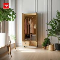 Gambar RAPI Lemari Pakaian 2 Pintu / Wardrobe Rak Baju / Lemari Baju -  LEMARI PAKAIAN  G - 2P 2L dari RAPI Pontianak undefined 3 Tokopedia