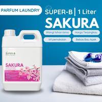 Gambar Parfum Laundry Premium SUPER-B 1 Liter Sakura dari Peralatan Laundry Bandung undefined 1 Tokopedia