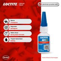 Gambar Henkel LOCTITE 401 INSTANT ADHESIVES Surface Insensitive Twin Pack dari fife minutez undefined 2 Tokopedia