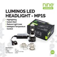 Gambar Ada Lampu utama led H4 mini projector MP1 LUMINOS original super terang motor mobil - MP1 putih-putih dari Galaxy Lamp undefined 5 Tokopedia
