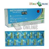 Gambar METFORMIN 500MG 1 STRIP 10 TABLET dari Apotek K Pharma Grogol Petamburan undefined 1 Tokopedia