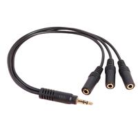 Gambar 1/8 3.5mm TRS Male To 2/3/4/5/6-Port 3.5 Female Jack Headphone Splitter Cable Stereo AUX Audio Adapter for PC TV MP3 Speaker dari permak ibuela8 undefined 3 Tokopedia