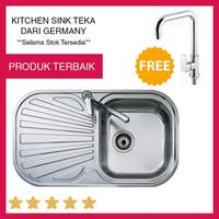 Gambar PAKET SINK TEKA STYLO 1B 1D STAINLESS, GRATIS KRAN LINEA dari src siti karomatul hikmah undefined 1 Tokopedia