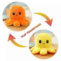 Gambar NATAL - BONEKA GURITA OCTOPUS HALUS BOLAK - BALIK DUA SISI REVERSIBLE - Biru-ungu Bsr dari Tudo koin undefined 3 Tokopedia
