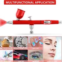 Gambar 7cc 0.3mm Nozzle Art Paint Airbrush Artificial Decorating For Dual Action Gravity Feed Brushes Spray Gun With Wrench Straw dari hermana grosir kapol undefined 3 Tokopedia