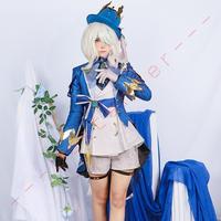 Gambar Focalors Cosplay Furina Costume Daily Black Clothes Carnival Uniform Wig Halloween Party Role Play Masquerade Game Water God dari jubahae ranyi undefined 4 Tokopedia