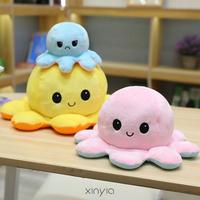 Gambar NATAL - BONEKA GURITA OCTOPUS HALUS BOLAK - BALIK DUA SISI REVERSIBLE - Biru-ungu Bsr dari Tudo koin undefined 2 Tokopedia