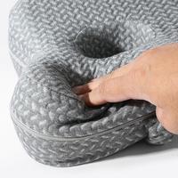 Gambar Side Pillow For Sleeping Multi-Position Detachable Memory Foam Knee Pillow Leg Positioner Pillows With Elastic Band for travel dari hfgfefeihefd undefined 2 Tokopedia