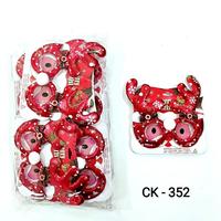 Gambar NEW Kacamata Natal Gliter Premium Santa Tanduk Rusa Snowman Christmas Costume Aksesoris Baju Natal Cosplay Murah Grosir - CK351 - Santa dari MadisonShop undefined 5 Tokopedia