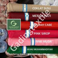 Gambar ( per 1 roll ) kain furing ASAHI CAP PANDA per roll gulungan bahan lapisan baju batik gamis background foto craft dari RM.Ratu muara undefined 4 Tokopedia