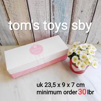 Gambar T05. box dus kotak kue roll cake tart gulung spiku food grade paper pink dari JULAHA05 undefined 2 Tokopedia
