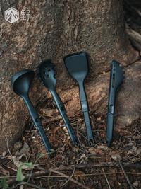 Gambar AWADA Folding Portable Cutlery  Spoon Cooking Shovel Camping Picnic Cookware Silicone Shovel dari lalaine undefined 2 Tokopedia