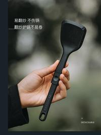 Gambar AWADA Folding Portable Cutlery  Spoon Cooking Shovel Camping Picnic Cookware Silicone Shovel dari lalaine undefined 3 Tokopedia