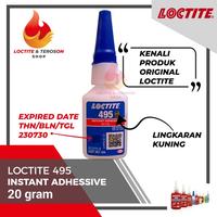 Gambar Lem Instant Super Kuat Loctite 495 20 Gram Lem Khusus Logam & Plastik dari CELGUAR undefined 3 Tokopedia