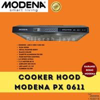 Gambar Cooker Hood MODENA PX 6001 Slim Hood 60 cm-Hitam / Kitchen Exhaust Fan dari pt elektrik jayaa undefined 1 Tokopedia