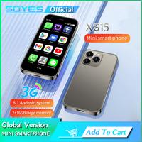 Gambar SOYES XS15 Mini Android8.1 Smart Phone 3.0 Inches 2GB RAM 16GB ROM Dual SIM Standby Play Store 3G Little Phone dari tinkarti undefined 4 Tokopedia