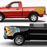 Gambar Pickup Rear Bed Side Stickers For Dodge Ram Rebel TRX Truck Trunk Graphics Grunge 4X4 Decor Decal Vinyl Cover Auto Accessories dari src grosir sidik undefined 4 Tokopedia