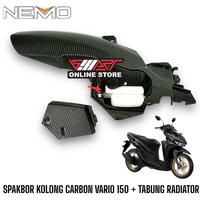 Gambar (NEMO) SPAKBOR KOLONG HONDA VARIO 125/150 CARBON + TABUNG RADIATOR dari SMARTMOTOSHOP undefined 1 Tokopedia