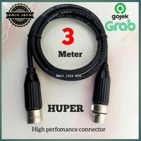 Gambar CLus! Jack xlr male to female high perfomance connector kabel canare 3 meter dari Yuyun Yinarsih undefined 1 Tokopedia