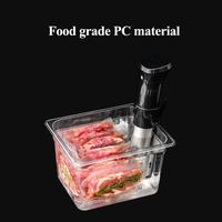 Gambar Sous Vide Cooker Container With two Sizes 6L or 11L For Immersion Circulators Sous-Vide Machine Food Grade PC Material dari Tokobrenditff2 undefined 3 Tokopedia
