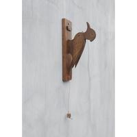 Gambar Pengetuk Pintu Kayu Burung A4 dekorasi rumah - JATI dari eboie store undefined 1 Tokopedia