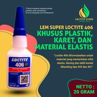 Gambar LEM INSTAN TERKUAT LOCTITE 406 20GRAM KHUSUS PLASTIK DAN KARET ELASTIS dari Mimin_98 undefined 1 Tokopedia
