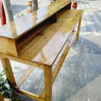 Gambar meja warteg, meja display makanan, meja warung tegal, meja warung murah tatakan makanan, Meja Kasir, Meja Bar, Meja Resepsionis, Meja Customer Service, Meja Penerima Tamu, Meja Terima Tamu, Meja Pos Satpam, Meja Serbaguna dari MasYus All In One undefined 1 Tokopedia