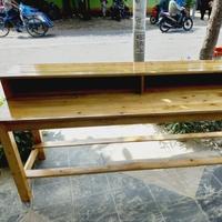 Gambar meja warteg, meja display makanan, meja warung tegal, meja warung murah tatakan makanan, Meja Kasir, Meja Bar, Meja Resepsionis, Meja Customer Service, Meja Penerima Tamu, Meja Terima Tamu, Meja Pos Satpam, Meja Serbaguna dari MasYus All In One undefined 2 Tokopedia