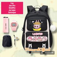 Gambar Tas Ransel Anak Perempuan LABUBU Bags Tas Sekolah Anak SD Free Botol Minum Nano Spray Jam dari azkayri undefined 5 Tokopedia