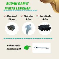 Gambar ferdy sanjaya Meja Kompor Gas 2 Tungku Besi Portable Dapur Minimalis Serbaguna Lebar 50 dari Ferdy Sanjaya undefined 4 Tokopedia