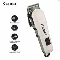 Gambar Hair Clipper Kemei KM-809A Alat Mesin Cukur Rambut/alat potong rambut Perawatan Pria Grooming & Alat Cukur Shaving murah 809a km809a 809 km809 original murah dari jaka jo undefined 5 Tokopedia