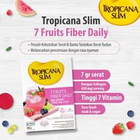 Gambar Tropicana Slim Collagen Drink Strawberry 200 Gr - Kolagen / 7 Fruits Fiber Drink 12 Sachet dari Euphoriatore undefined 5 Tokopedia