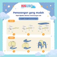Gambar ferdy sanjaya KISUBO Meja Kursi Anak Belajar Set dari Ferdy Sanjaya undefined 5 Tokopedia