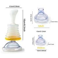Gambar 4PCS/3PCS Portable Anti Choking Device Emergency Life Saving Suction Choke First Aid Kit for Kid Adult Kits Rescue With Bag dari ArielllSukmaa44 undefined 5 Tokopedia