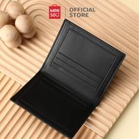 Gambar MINISO Dompet Pria Men's Wallet Short Wallet Horizontal Bifold Dompet dari Raww store undefined 4 Tokopedia