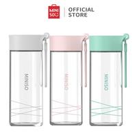 Gambar MINISO Botol Minum Kaca 300ml Botol Air Minum Kecil Botol Olahraga dari Raww store undefined 4 Tokopedia