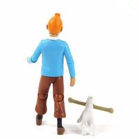 Gambar The Adventures Of Tintin Action Figures - Baju Biru - 18 Cm dari sutra bergerigi undefined 4 Tokopedia