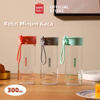 Gambar MINISO Botol Minum Kaca 300ml Botol Air Minum Kecil Botol Olahraga dari Raww store undefined 1 Tokopedia