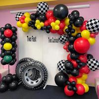 Gambar Set Balon Pesta Mobil Balap Hadiah Anak-anak Dekorasi Pesta Ulang Tahun Anak Laki-laki Tema Mobil Balap Kotak-kotak Latex Balon Garland Dekor Wisuda - F dari Coupal.id undefined 4 Tokopedia